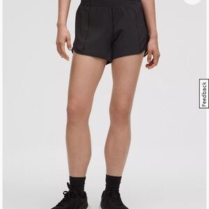 Lululemon Athletica Black Athletic Shorts Lightweight Comfort